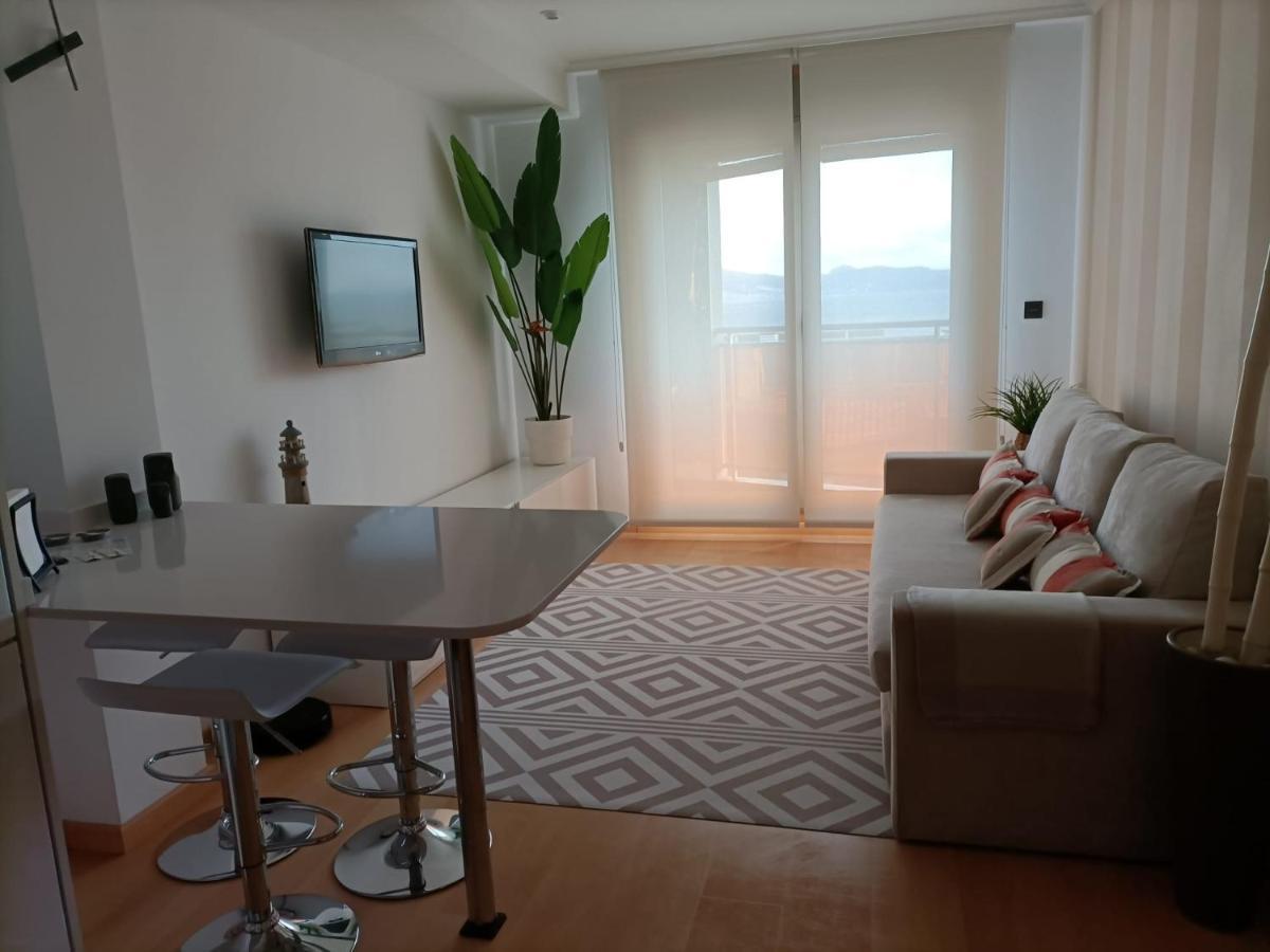 Apartamento Sanxenxo Carles Deluxe Ocean View المظهر الخارجي الصورة
